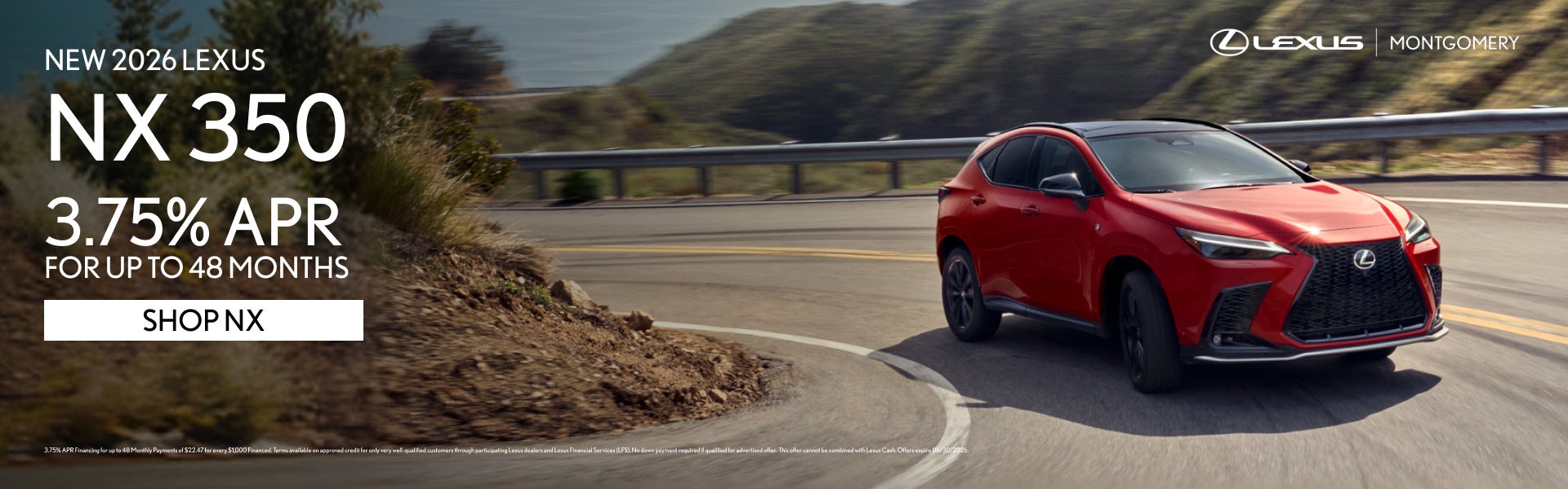 NEW 2026 LEXUS NX 350